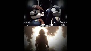 Mario & Sonic VS Lara Croft