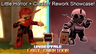 ULC: Little Horror + Cleaver Rework Showcase! Halloween Event (Roblox Undertale Last Corridor!)