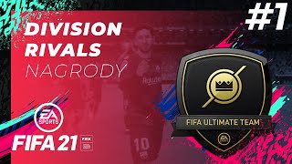 PIERWSZE NAGRODY DIVISION RIVALS [#1] | FIFA 21 ULTIMATE TEAM #MleczarzFUT