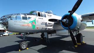 Checking Out A Couple Of Warbirds At The PDK Airport