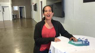 Michelle Geft, Malibu Jewish Center, on Ji Tap/Mercava training day