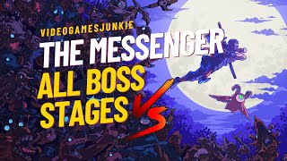 The Messenger PS4, All Boss Stages, Amazing fights!