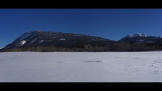 Cline Fire Lookout - Feb 21, 2019, David Thompson Country, Alberta - Matthew Clay and Doug Lutz