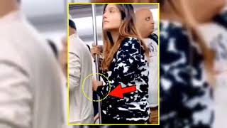 A Girl And Muslim Man Viral Video l Molana In Train Video