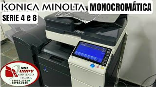 Konica minolta monocromática