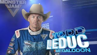 Todd LeDuc Megalodon Monster Jam Theme Song w/Driver Card 2024