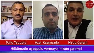 "Uşaq pulu" mövzusunda Tofiq Yaqublu və Natiq Cəfərli arasında debat