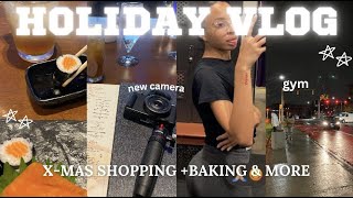 X-MAS SHOPPING, HOLIDAY BAKING & MORE....getting out of a slump