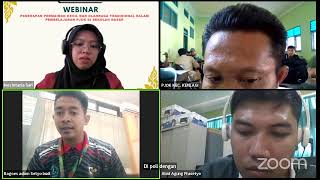 WEBINAR PENERAPAN PERMAINAN KECIL DAN OLAHRAGA TRADISIONAL DALAM PEMBELAJARAN PJOK