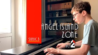 SONIC THE HEDGEHOG 3 - ANGEL ISLAND ZONE ACT 2 ON PIANO🎹