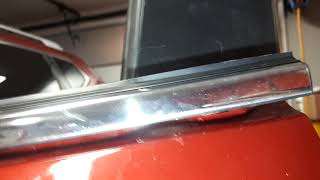 2016 Nissan Rogue Door Window trim removal