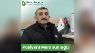 Şəhid atasının məmnunluğu