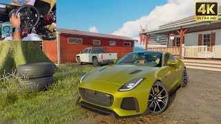 Modifying Jaguar F-Type SVR Coupe 🤔 The Crew Motorfest | Thrustmaster T300RS Steering Wheel Gaming