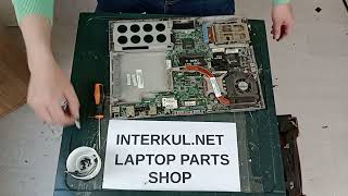 Dell Latitude D830 - disassembly replace - LCD screen motherboard keyboard palmrest bottom case.