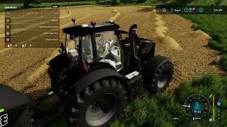 Farming Simulator 22 baling straw