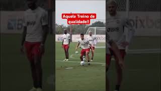 Aquele treino de X1 de qualidade! #flamengo #futebol #shorts #shorts #treino #mengão #mengo