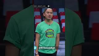 Baju merah, bawa rantang fix idaman #newcomedynightlive