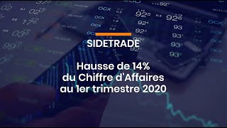 SIDETRADE : Chiffre d'affaires T1 2020