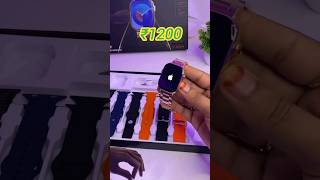 🔥Under ₹1200 Apple ultra combo Smartwatch 😎 with apple logo 😍