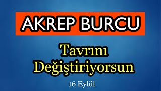 Akrep Burcu 16 Eylül - 22 Eylül Burç Yorumları