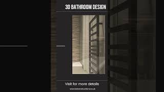 TEL Constructions' Top-tier 3D Modular Bathroom Design in the UK #bathroomdecor #bathroomdesign