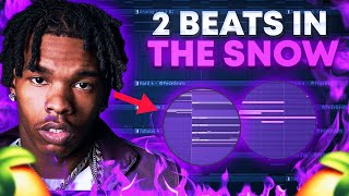 Making 2 FIRE Beats Outside On A Mountain?! | FL Studio Cookup