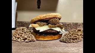 Mushroom and Swiss Wild-game Style - This sandwich is Fire!