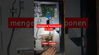 MENGENAL KOMPONEN TV LED #untuk_pemula #semualebihmudah #shorts