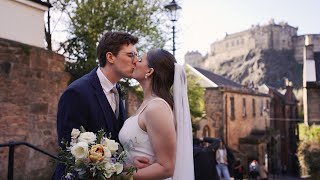 Cayra And Caelan's Beautiful Edinburgh Elopement  - Circus Lane, Dean Village,