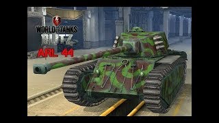 WoT Blitz  ARL 44 Ace mastery    3 2k DMG    6 kills