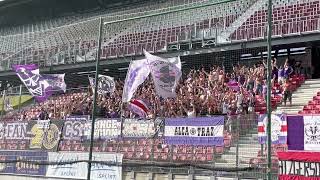 A. Klagenfurt - Austria Wien / 28.08.22 / Gästesektor