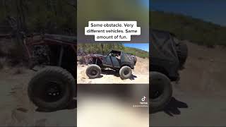 Husband vs wife Offroad. #jeep #offroad #4x4