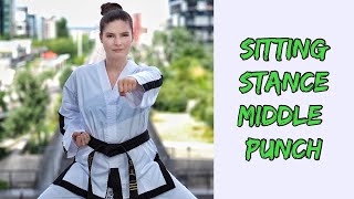 How to Do the Sitting Stance Middle Punch (Step by Step Guide)