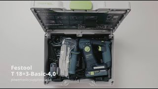 Festool T 18+3-Basic-4,0 - 577603