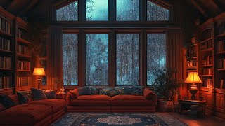 Rainy Retreat with Heavy Rain and Thunder | Rainy Night Sounds to Relax, Sleep Instantly