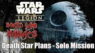 Star Wars Legion - Death Star Plans Solo Game - BoardGameManiacs