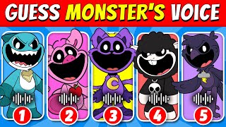 BABA CHOPS! 🎶🔊 Guess The NIGHTMARE Critters By VOICE | Quiz Poppy Playtime 4