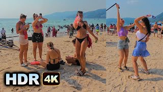 Patong Beach PHUKET  Bikini Girls Best Moments  Bangla Road  -  Songkran 2024 Walk Thailand