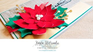 Stampin' Up! - Poinsettia Petals - #CardOne