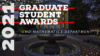 2021 Graduate Student Awards