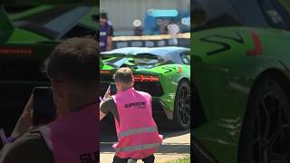 GINTANI Lamborghini Aventador SVJ Launch Control EPIC SOUND #shorts