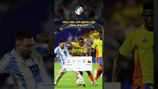 hasil final Copa Amerika 2024 #copaamerica #finalcopaamerica #argentina