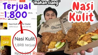 Nasi Kulit aja TERJUAL RIBUAN di Shopee Food