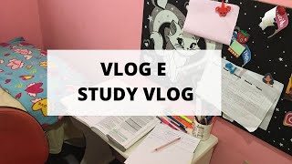 Vlog e Study vlog - Um pouco de rotina da manhã