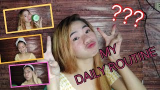 My Daily Routine | Gecel Gojuar