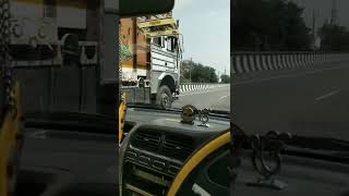 Highway rules in India - Heavy loaded Trucks in India #youtubeshorts #shorts