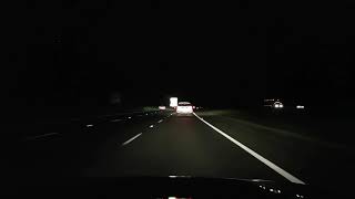 Holden Captiva, right lane hog, number plate CJ89WG Hume Motorway/Narellan Road southbound