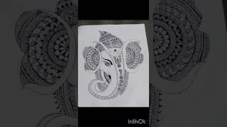 ganpati Drawing || ganesha Drawing || #shorts #ytshorts #drawing #ganapati