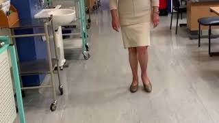 My fantastic patient Susan demonstrating a fantastic full knee rehabilitation - Part 1