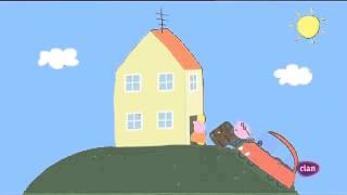 Peppa pig Castellano Temporada 3x12 Delphine donkey